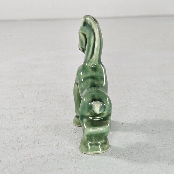 Metlox Morton Shawnee Pottery Green Horse Figurine Vintage California MCM - Picture 7 of 9